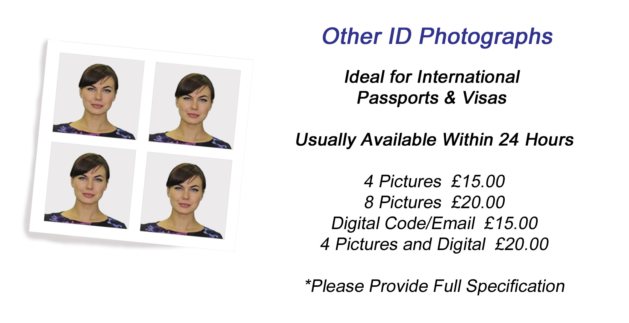 Passport / ID Photographs