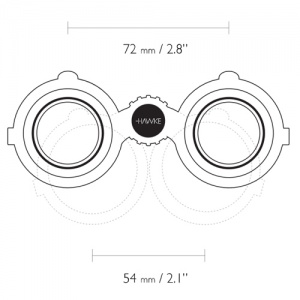 Hawke Nature-Trek Compact Green Binoculars