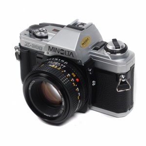 Used Minolta X-300 + 50mm F1.8 35mm Film SLR