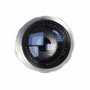 Used Tele-anastigmant C 135mm F4.5 + Extension tube set