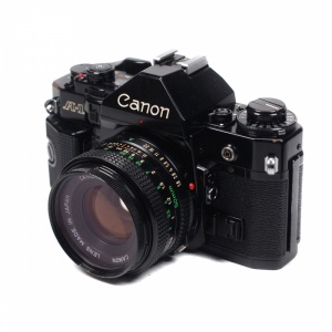 Used Canon A-1 with FD 50mm F1.8