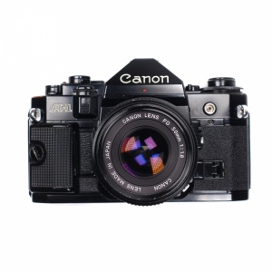 Used Canon A-1 with FD 50mm F1.8