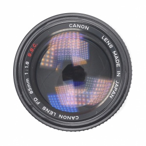 Used Canon FD 85mm F1.8 S.S.C. skearsphoto.com