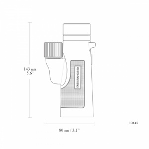 Hawke Endurance ED 10x42 Green Monocular
