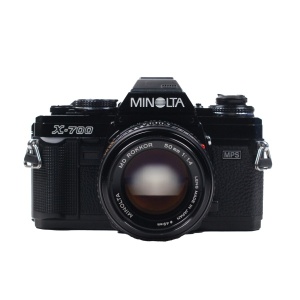 Used Minolta X-700 + MD 50mm f1.4 skearsphoto.com