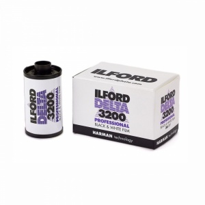 Ilford Delta 3200 ISO Professional 36 Exposure Black & White 35mm Film