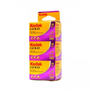 Kodak Gold 200 35mm 36 Exp. 3 Pack