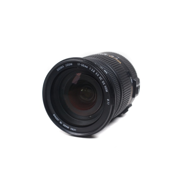 SIGMA】シグマ ZOOM 17-50mm 1:2.8 EX DC OS HSM Canonマウント レンズ 