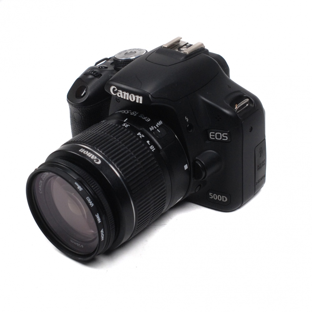Used Canon 500D with EF-S 18-55mm F3.5-5.6 III