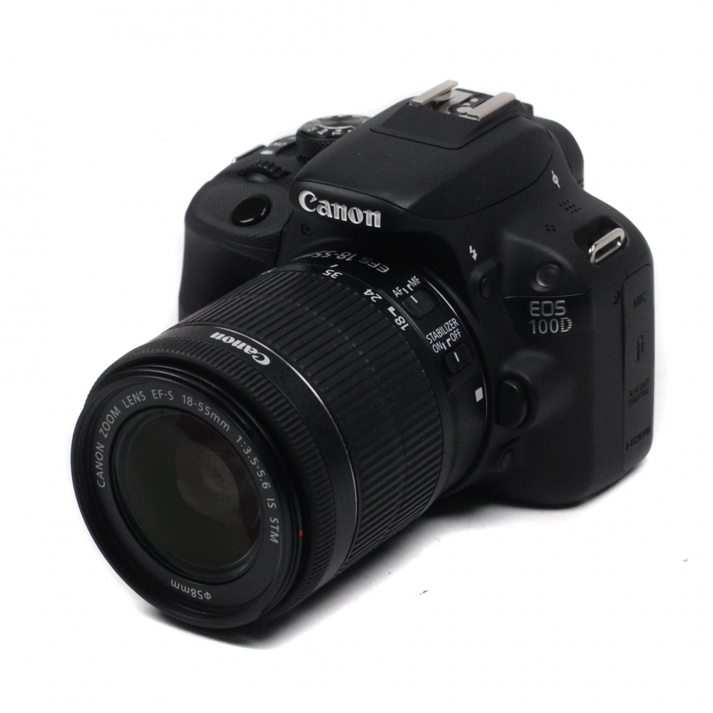 Used Canon 100D with 18-55mm EFS F3.5-5.6 IS STM