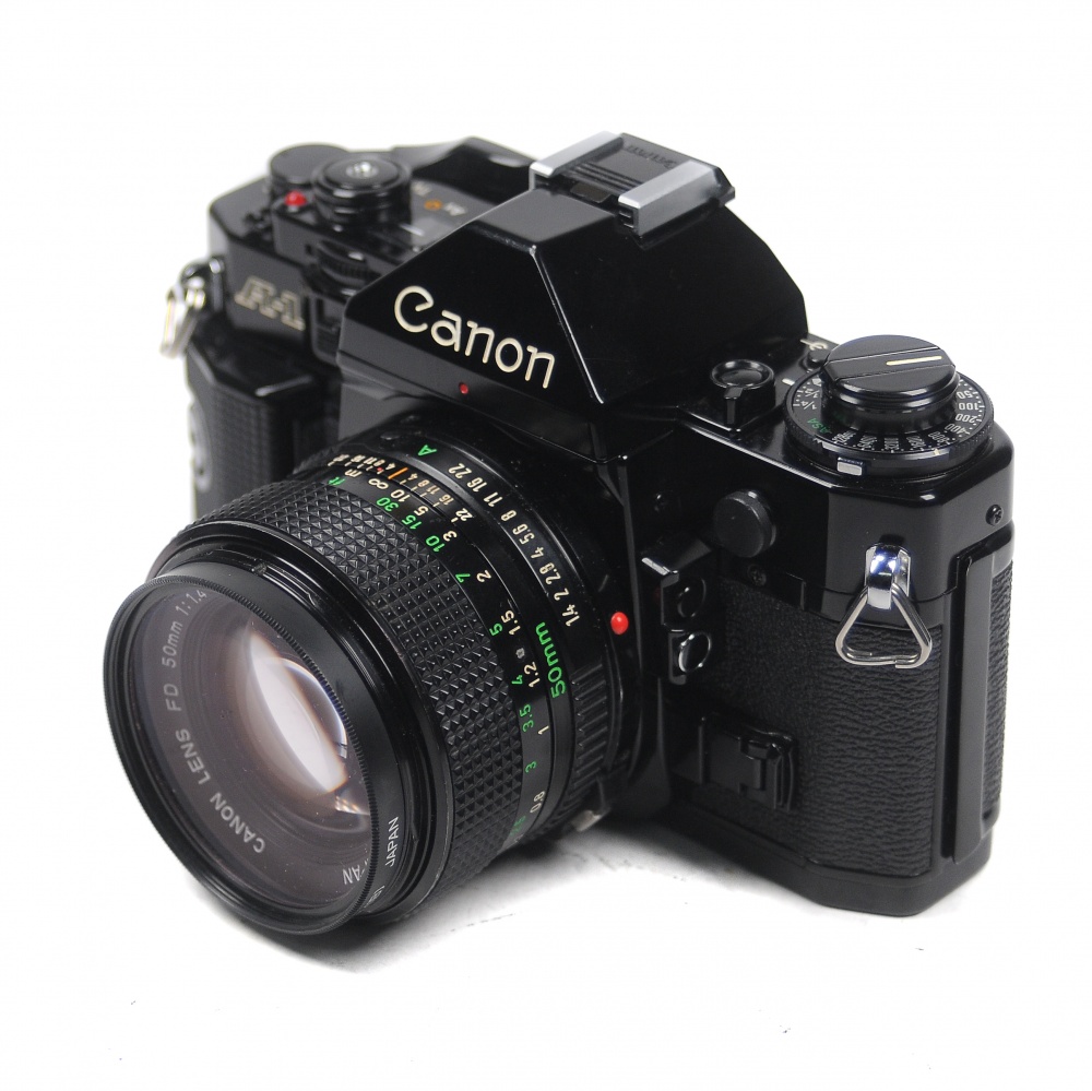 Used Canon A1 + 50mm F1.4 35mm FIlm SLR