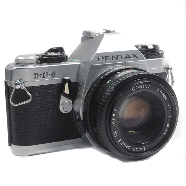 Used Pentax MG + 50mm F1.9