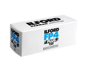 Ilford FP4+ 125 ISO Back & White 120 Roll Film