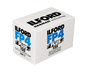 Ilford FP4+ 125 ISO 24 Exposure 35mm Black & White Film