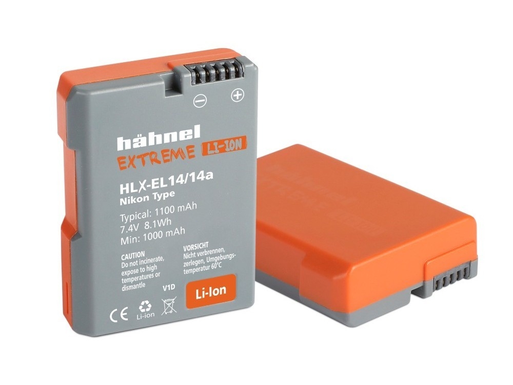 Hahnel HLX-EL14 Replacement Battery For Nikon EN-EL14