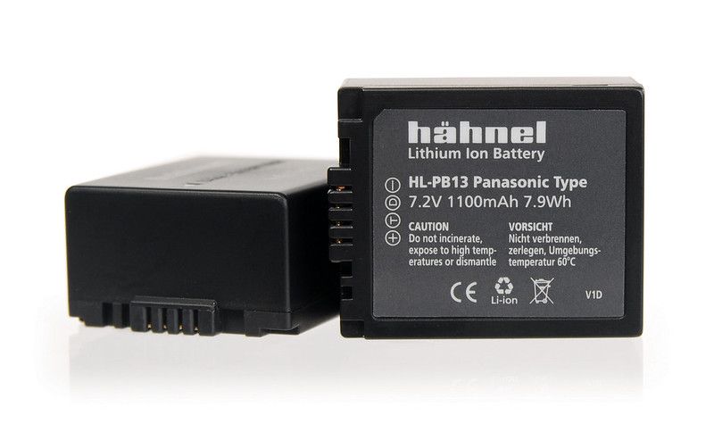 Hahnel HL-PB13 Replacement Battery For Panasonic DMW-BLB13