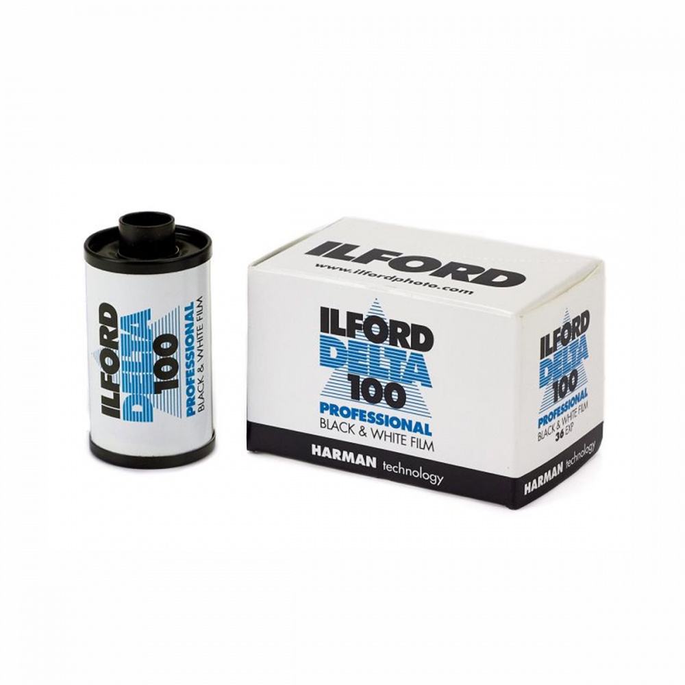 Ilford Delta 100 ISO Professional 36 Exposure 35m Black & White Film