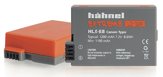 Hahnel HLX-E8 Replacement Battery For Canon LP-E8