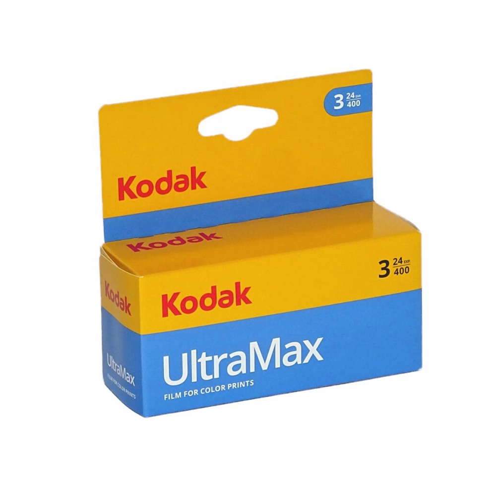 Kodak Ultramax 400 35mm 24 Exp. 3 Pack