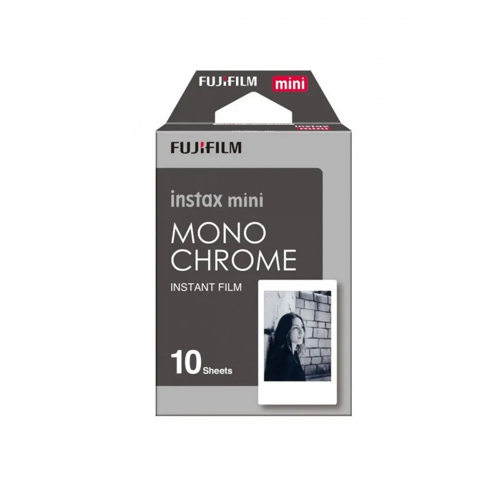 Fujifilm Instax Mini Film Monochrome - 10 Shots