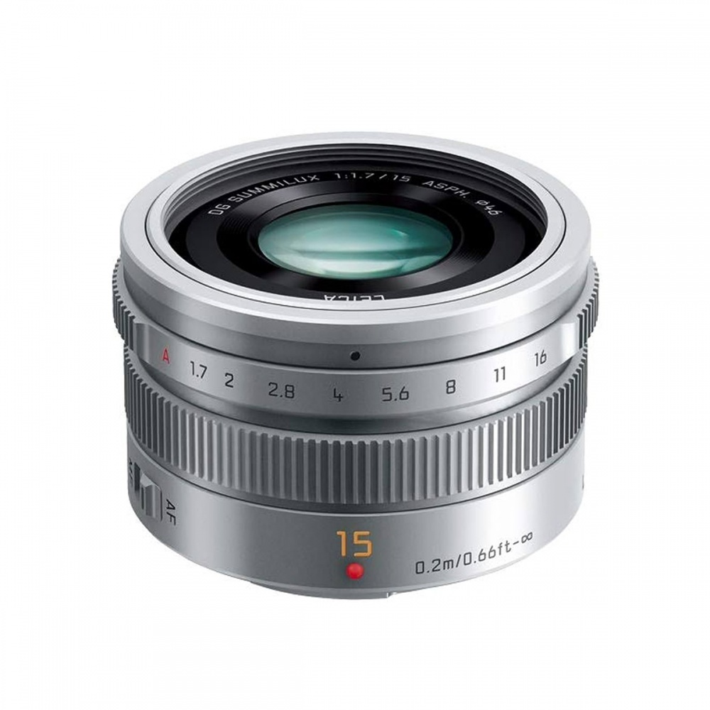 Panasonic Leica DG Summilux 15mm f1.7 Asph Silver