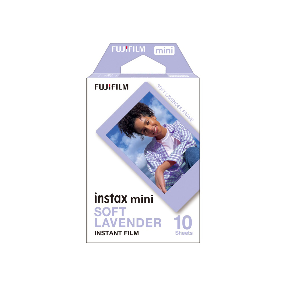 Fujifilm Instax Mini 'Soft Lavender' Colour Film 10 Shots