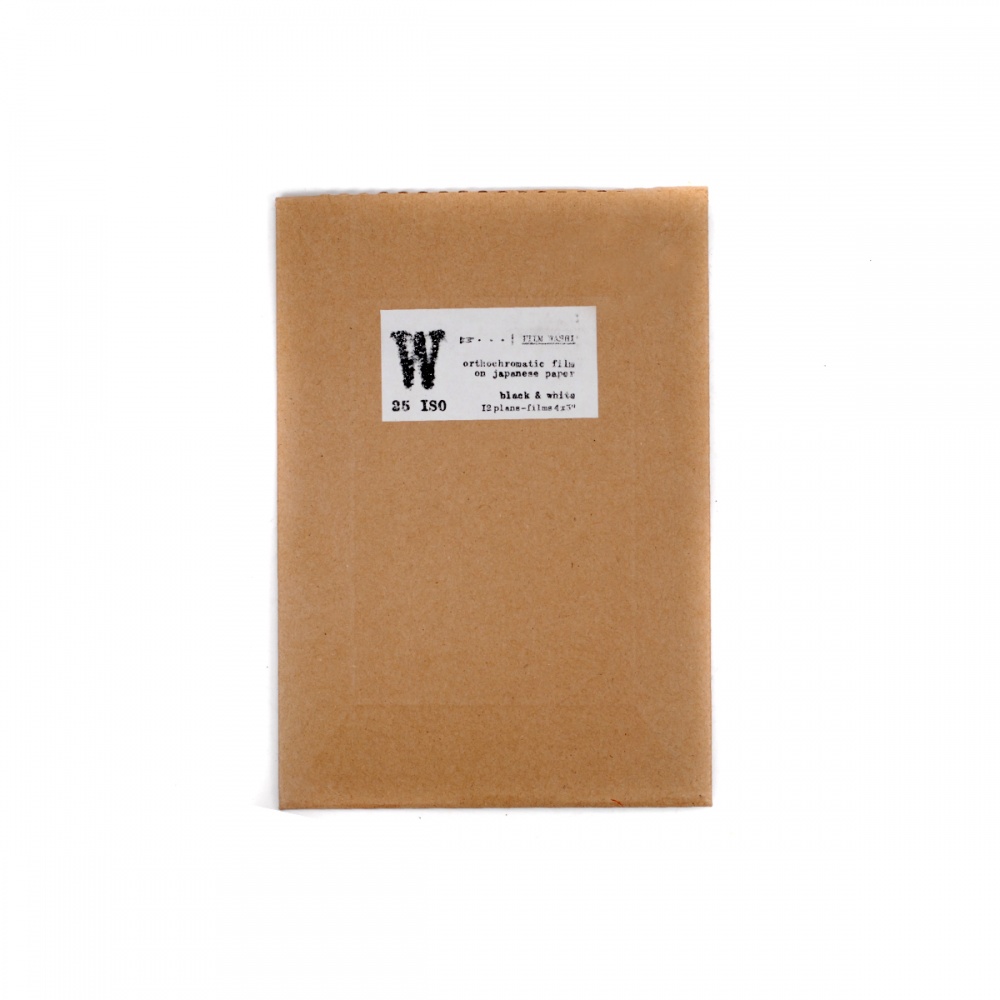 Film Washi W 25 ISO B&W 4x5 Sheet Film (12)