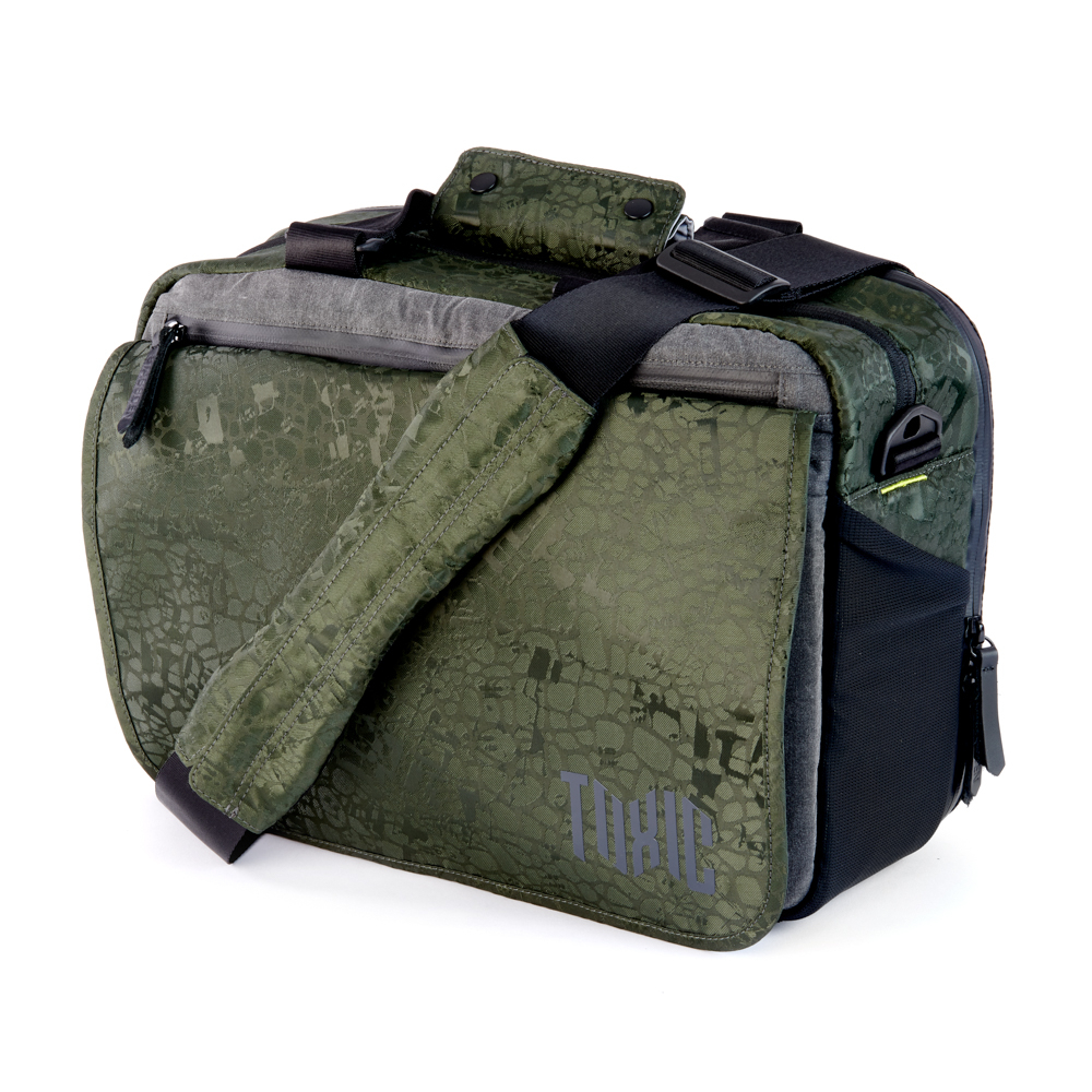Morally Toxic Wraith Camera Messenger Bag Large - Emerald