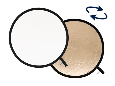 Lastolite Collapsable Reflector Sunfire/White 50cm