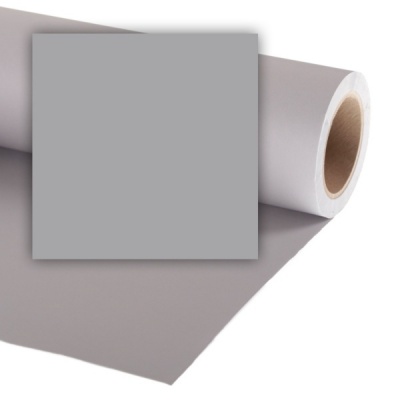 Colorama Half-Width Paper Background - Storm Grey