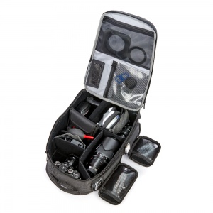 Morally Toxic Valkyrie Camera Backpack Medium - Onyx